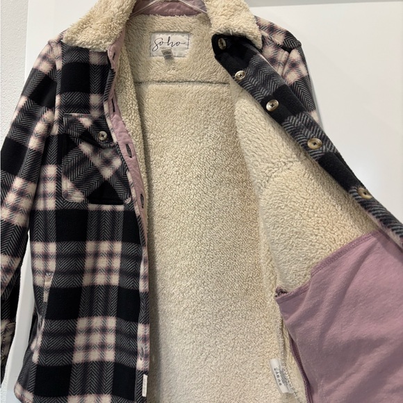 Womens flannel jacket - Picture 4 of 10